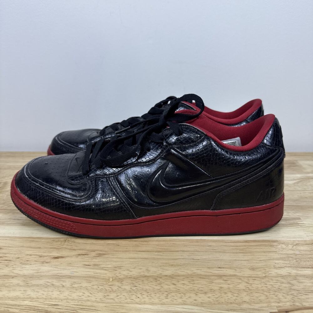 Nike Air Indee AF1 Black Red 2008 Mens Size 11 Athletic Shoe Sneakers 318488-003